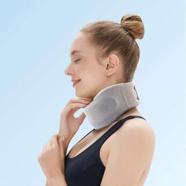 Penyangga Leher Korset Terapi Medis 44cm Fiksasi Servikal Ergonomic Deklarasi Neck Cervical Collar S