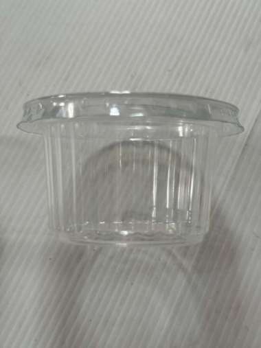 CUP GELAS PUDING JELLY JELY AGAR AGAR GUDIR ICE CREAM DENGAN TUTUP 120 ML ISI 50