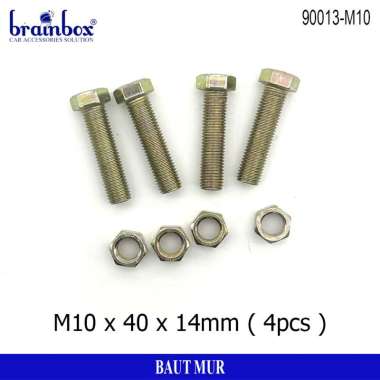 Baut dan Mur M8x40 M10x40 M10x40