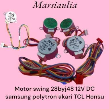 12VDC Motor swing AC 28byj48 12V DC samsung polytron Akari TCL Honsu 12VDC