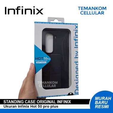 Case INFINIX HOT 50 PRO PLUS standing softcase original casing HP jelly case kesing kasing untuk HAP