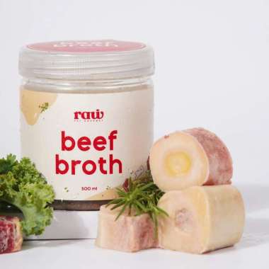 BONE BROTH // Raw Pet Gourmet Beef Broth