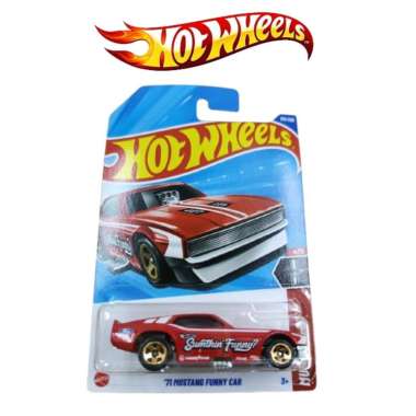 Hot Wheels 71 Mustang Funny Car 60 Sumthin Merah