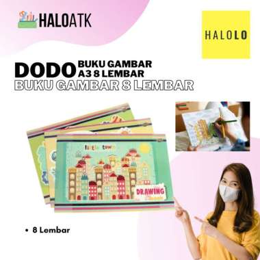 Buku Gambar Drawing Book Buku Gambar Ukuran A3 Isi 8 Lembar