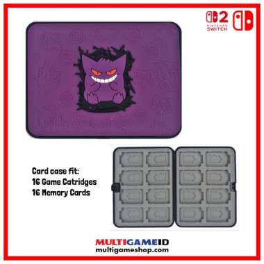 Switch Card case 16 POKEMON GENGAR Purple