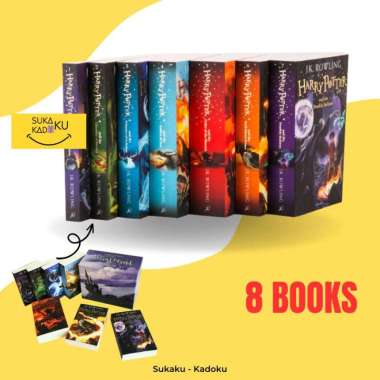 Harry Potter Book Box Set Buku J.K Rowling Import ORI the cursed child