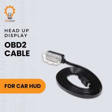 Cable OBD2 Connector Kabel Konektor OBD II Untuk Head Up Display OBD