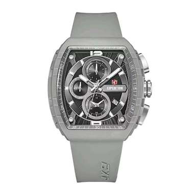 Jam Tangan Expedition E6782 Sports Rubber Strap Gray