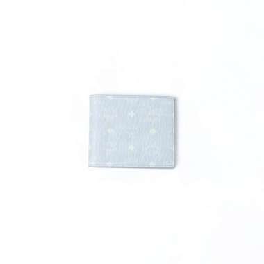 Dompet MCM VISETOS WHITE GREY WALLET 100% ORIGINAL 11X9CM