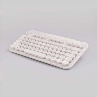 Rexus KM9 KM-9 Combo Keyboard Mouse Wireless Putih