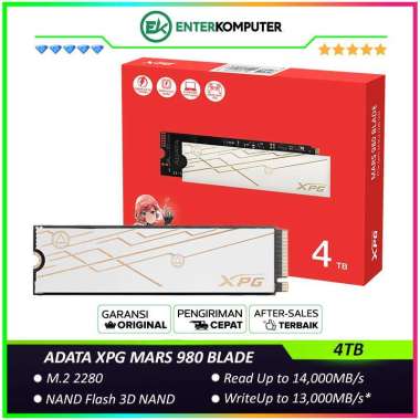 ADATA XPG MARS 980 BLADE 4TB PCIe Gen5 x4 / SSD 4TB