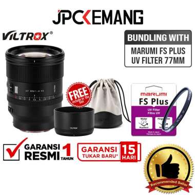 JPC KEMANG Viltrox AF 85mm f1.4 PRO for Sony FE FullFrame Lens Viltrox AF 85 mm f/1.4 GARANSI RESMI 