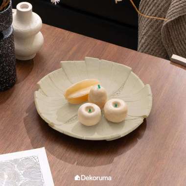 Dekoruma DYANE Decorative Plate / Piring Hias Dekorasi 28CM Black