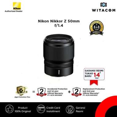 WITACOM - Lensa Kamera Nikon NIKKOR Z 50mm f1.4 Z50mm f/1.4 - Garansi Resmi