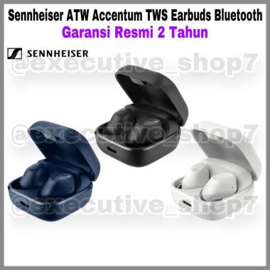 Sennheiser ATW Accentum TWS Earbuds Bluetooth - Garansi Resmi 2 Tahun Black
