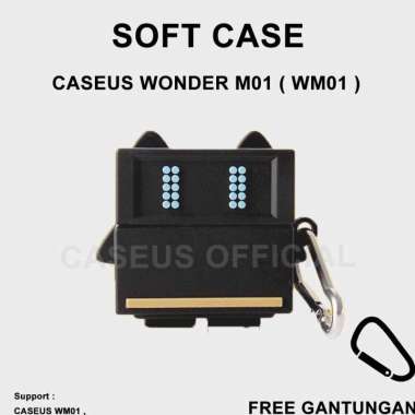 [HANYA CASE]Softcase For Baseus Caseus WM01 Pelindung Earphone TWS Motif Kartun Anti Gores Debu Earp