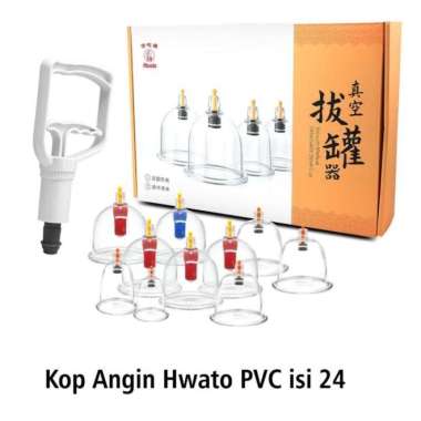 Kop Angin / Bekam Hwato PVC Isi 24