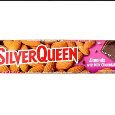 silverqueen almond 62gram