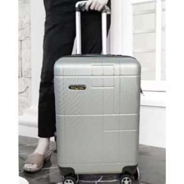 koper murah 24 inch cabin size polo fiber Ungu