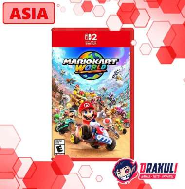 Nintendo Switch 2 / NS2 Game Card - Mario Kart World (Asia MDE/English)