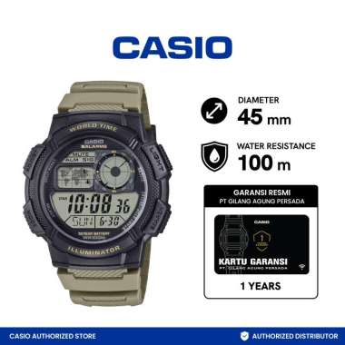 Jam Tangan Pria Casio AE-1000W-5AVDF Digital