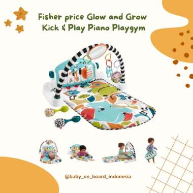 Fisher price Glow and Grow Kick & Play Piano Playgym