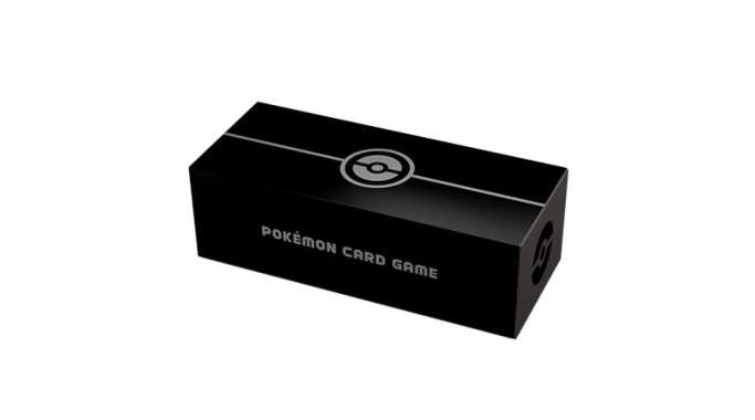 Pokemon Long Card Storage Box Black 9433110
