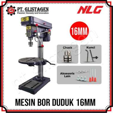 NLG Mesin Bor Duduk 16MM Bench Drill Heavy Duty 16 mm