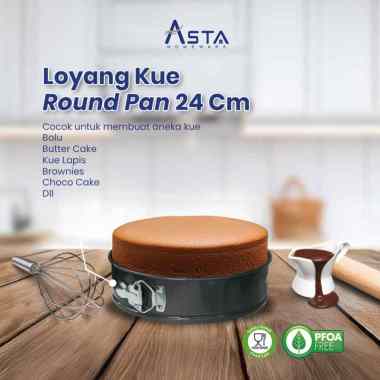 Asta Cetakan Loyang Kue Bolu Bongkar Pasang Anti Lengket - Kotak