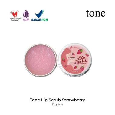 TONE Lip Scrub | Scrub Eksfoliasi Bibir | Perawatan Bibir | Treatment Bibir | Melembabkan | Lip Care