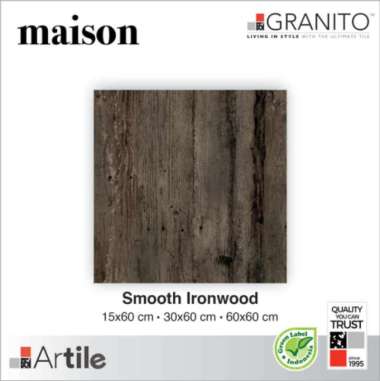 Granite Tile Granito Maison Ironwood 30x60