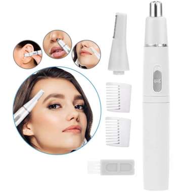Alat Cukur Bulu Modern Penghilang Bulu hidung, alis, kumis , jeggot / Hair Removal Tanpa Ribet Murah