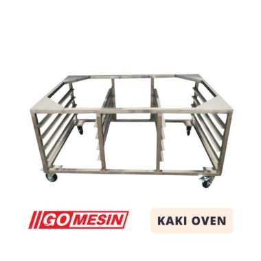 Kaki Meja Oven 1 Deck 2 Tray Stainless