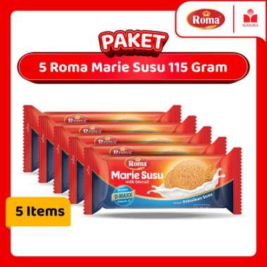Paket 5 Roma Marie Susu 115 Gram