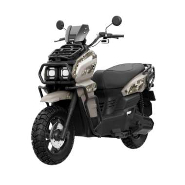 Indomobil E-Motor Tyranno Sepeda Motor [OTR Sulawesi] Kendari SANUR BEIGE Sulawesi