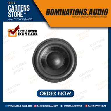 Subwoofer Dominations BUDDY 12 MK4 by Cartens-Store Hitam