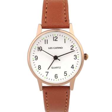 Jam Tangan Wanita Les Catino Henny Watch -Brown