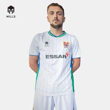 MILLS BAJU OLAHRAGA JERSEY TRANMERE HOME FOOTBALL JERSEY PI WHITE 00100547 XXL White