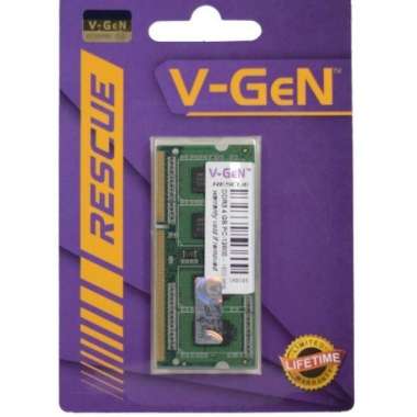 RAM V-GEN RESCUE DDR3 2GB 4GB 8GB 1600Mhz LONGDIMM SODIMM 8GB SODIMM