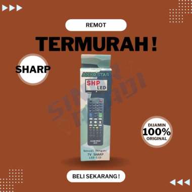 Remot TV Sharp LED / LCD Akko Star