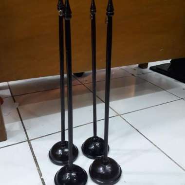 Tiang Kayu Bendera Meja
