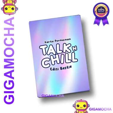 Kartu TalknChill Edisi BESTIE - PREMIUM QUALITY / Permainan Pertemanan / PDKT / Pasangan / Teman / P