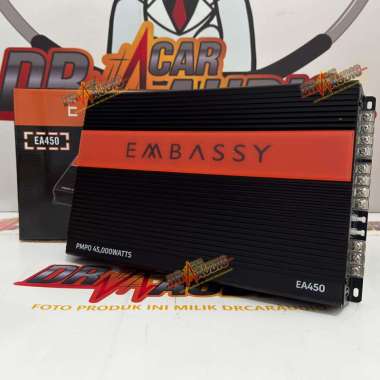 Power Amplifier Mobil Embassy Amplifier 4 Channel EA-450