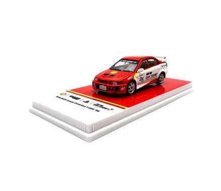 TARMAC WORKS JDM Collection x Shell x Grand Turismo 7 Mitsubishi Lancer Evolution V GSR '98