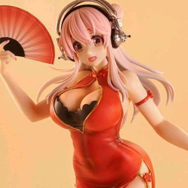 Action Figure Super Sonico Chinese Dress Trio Try It
