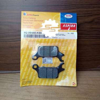 Kampas Rem Dispad K59 Vario 125 / Vario 150 Esp / Vario 160 Cbs / Genio Aspira Original