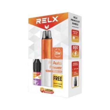 Relx Prime E 35W 800mah Bundling Liquid 15ml Bundle Pods Pod Pure White