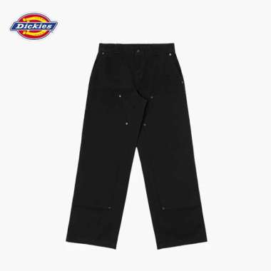 DICKIES - Canvas Double Knee Twill Pants (Inseam 32 Inch) 34 STORMY WEATHER