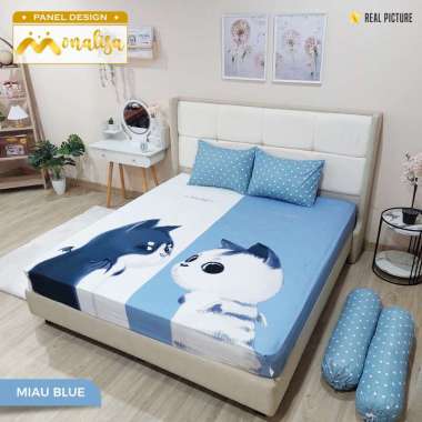 SPREI MONALISA PANEL DESIGN uk180X200 HALUS LEMBUT MURAH CAPTAIN AMERICA