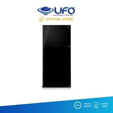 SHARP Kulkas 2 pintu SJ-IG963PG-BK/ SJ IG963PG BK/IG963PG BK